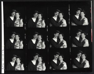 As Is promo contact sheet with David Fielder and George Costigan