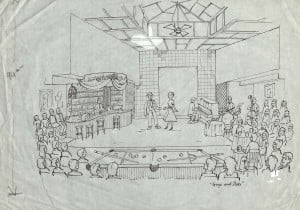 Production drawing by Mike Bearwish