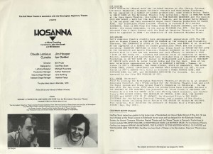 Hosanna Programme (2)