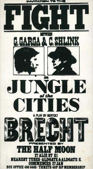 In the Jungle of Cities Poster