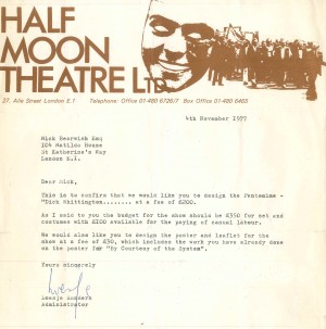 Letter of Offer Bearwish - 1977
