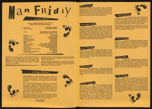 Man Friday Programme (2)