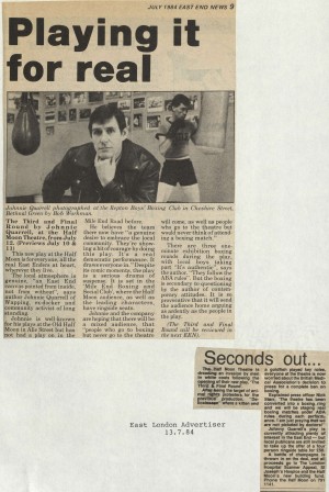 East London Advertiser, July 1984