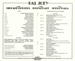 Pal Joey transfer programme from Albery Theatre, 1980 - page 5