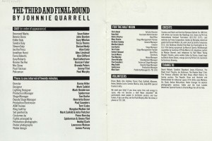 The Third and Final Round programme (2)