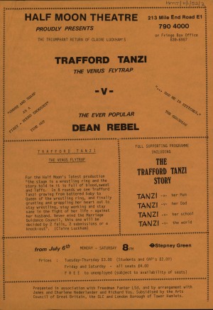 Trafford Tanzi Leaflet