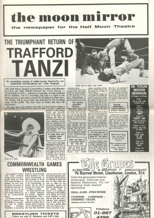 Trafford Tanzi Press Feature - The Moon Mirror
