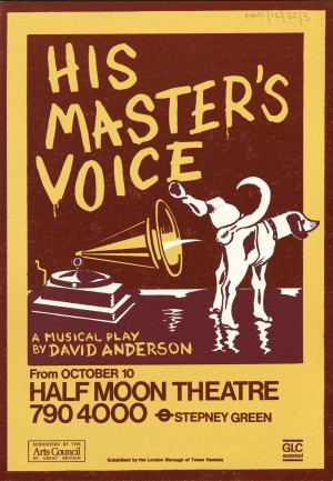 His Masters Voice flyer front
