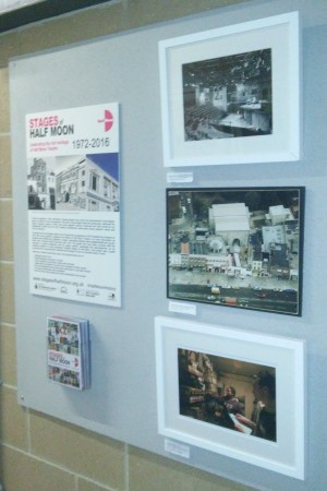 Stages of Half Moon exhibition at Royal Holloway University of London (1)