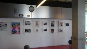 Stages of Half Moon exhibition at Whitechapel Ideas Store