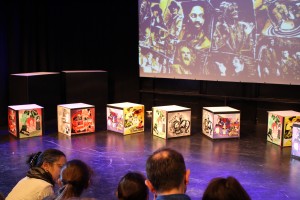 Half Moon Theatre - Stages of Half Moon launch event, Sat 2 July 2016. Photo by Stephen Beeny