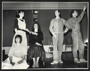 Photo by Sheila Burnett. During our research, we found some production photos that we had no details for. Can you help us name them? If you recognise the show, an actor, or you know who the photographer was, then please get in touch as we need your help! Email history@halfmoon.org.uk