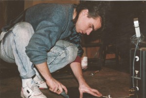 1990 George Panait during Technical Training Course