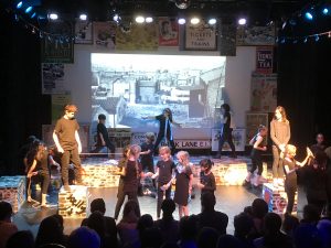 Eclipse Youth Theatre performing The Bomb Site Playground, part of Playful Heritage