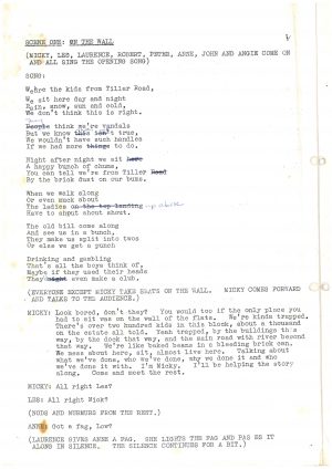 Driving Us Up the Wall - Script (2)