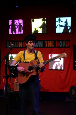 Rolling Down the Road, performance at Half Moon Theatre September 2019. Photo by Stephen Beeny