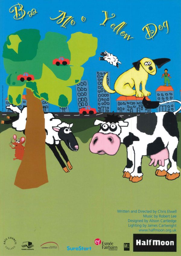 Baa Moo Yellow Dog - Poster