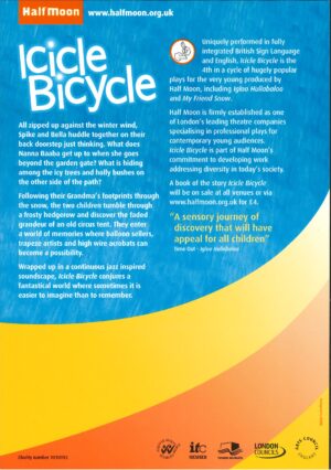 Icicle Bicycle flyer back